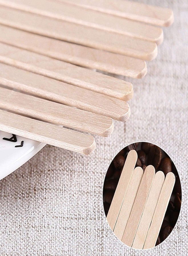 DNY Wooden Coffee Stirrer Sticks 1000 Pcs | 5.5 Inch Eco Friendly Disposable Beverage Stirrers | Strong Smooth Wooden Mixing Sticks for Coffee, Tea & Cold Drinks | for Home Office Cafe Bar Party Use - Image 5